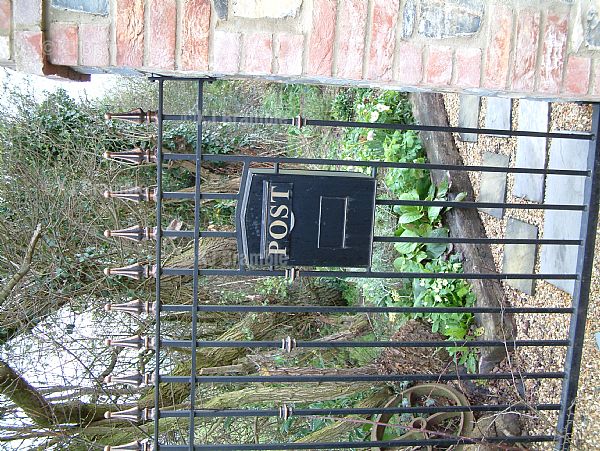 Rear Opening Post Box. Somerset